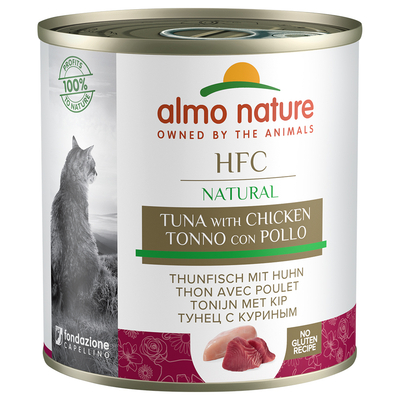 6x280g Tonijn & Kip Almo Nature Classic Kattenvoer - natvoer katten