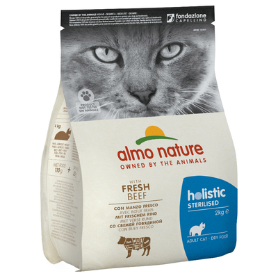 Almo Nature Holistic Sterilised Rund & Rijst 2 kg - kattenbrokken