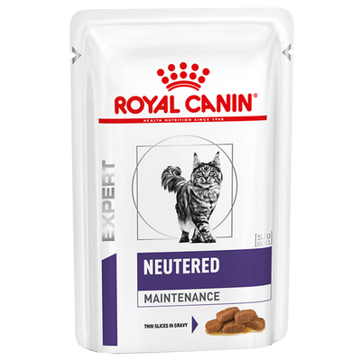 Royal Canin Feline Neutered Adult Maintenance - Vet Care Nutrition Kattenvoer - 24 x 85 g - natvoer katten