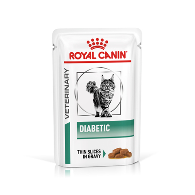 24x85g Feline Diabetic Royal Canin Veterinary Diet Kattenvoer - natvoer katten