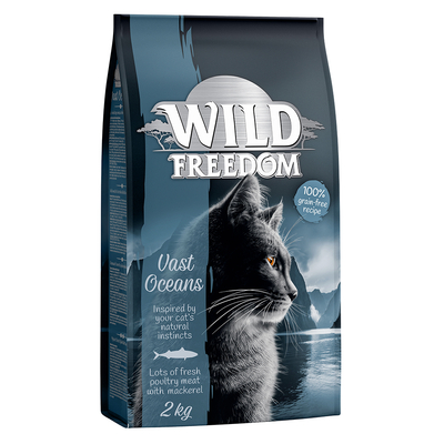 Wild Freedom Adult "Vast Oceans" met Makreel Kattenvoer - 2 kg - kattenbrokken