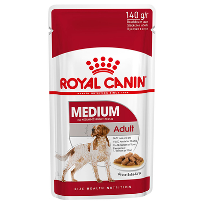 40x140g Medium Adult Royal Canin Hondenvoer - natvoer honden