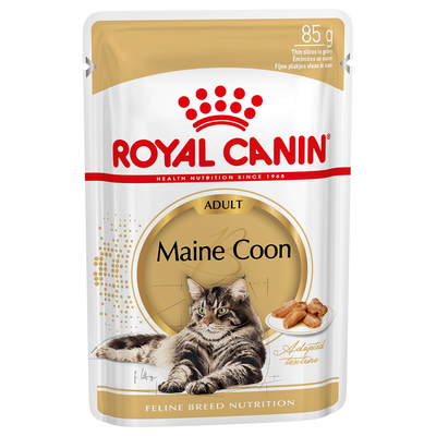 48x85g Maine Coon Royal Canin Breed Kattenvoer - natvoer katten