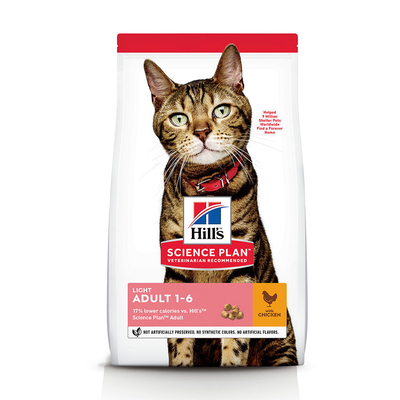 2x10kg Adult 1-6 l Care Light met Kip Hill's Science Plan Kattenvoer - kattenbrokken