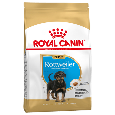 2x12kg Rottweiler Puppy Royal Canin Breed Hondenvoer - hondenbrokken