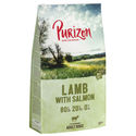 Purizon 12 kg + 1,8 kg gratis! - Graanvrij Hondenvoer - Lam met Zalm Adult (12 kg) + Single Meat Adult Zalm (6 x 300 g) - hondenbrokken