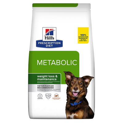 2x12kg Metabolic Weight Management Lam/Rijst Hill's Prescription Diet Hondenvoer - hondenbrokken