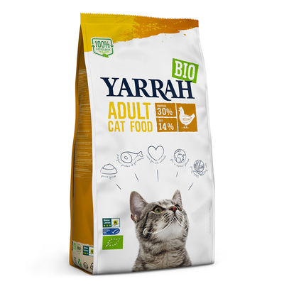 Yarrah Bio Kattenvoer Adult Kip 800 gr
