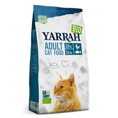 Yarrah Bio Kattenvoer Adult Vis 800 gr