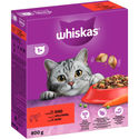 Whiskas 1+ Rund - Dubbelpak: 2 x 800 g - kattenbrokken