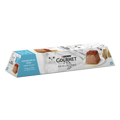 Gourmet Revelations Mousse Kattenvoer - 12 x 57 g Tonijn - natvoer katten