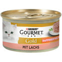 24 x 85 g Gourmet zalm Gold geraffineerde ragout Kattenvoer - natvoer katten