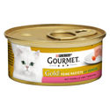 24 x 85 g Gourmet Forel & Tomaat Gold Mousse Voordeelpakket Kattenvoer - natvoer katten