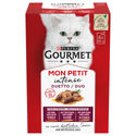 Gourmet Mon Petit  Kattenvoer 6 x 50 g - Duetti Vlees - natvoer katten