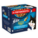 96x85g Vis Selectie Felix Sensations Kattenvoer - natvoer katten