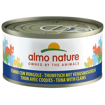 6 x 70 g Almo Nature Legend Kattenvoer - Tonijn & Mosselen - natvoer katten