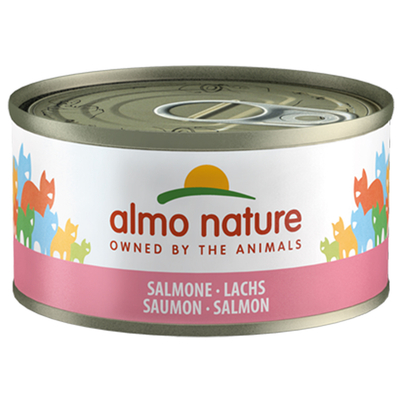 24x70g Zalm Almo Nature Kattenvoer - natvoer katten