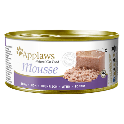24x70g Mousse Tonijn Applaws Kattenvoer - natvoer katten