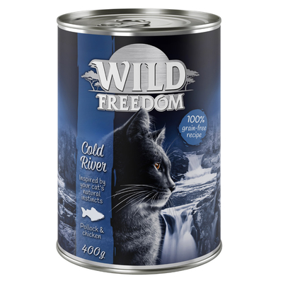6x400g Adult Wild Freedom Kattenvoer Nat - natvoer katten