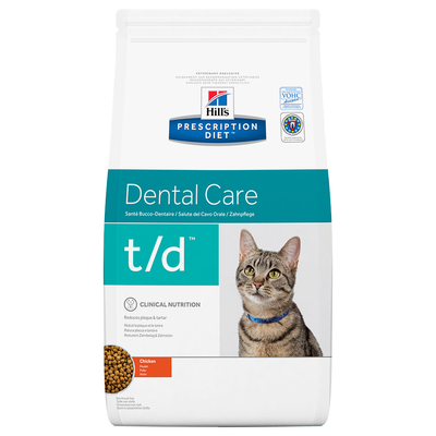 1,5kg T/D - Gezond gebit Hill's Prescription Diet Feline Kattenvoer - kattenbrokken