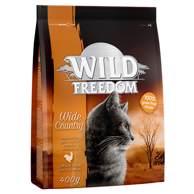 400g Adult "Wide Country" Gevogelte Wild Freedom Kattenvoer - kattenbrokken