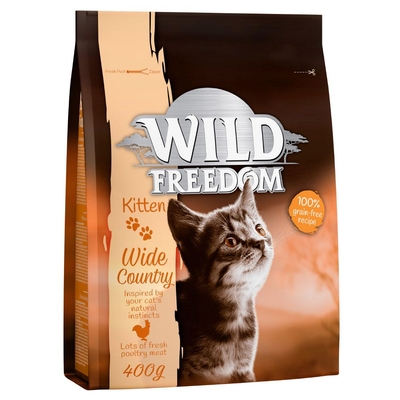 400g Kitten Wild Freedom Kattenvoer - kattenbrokken