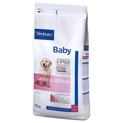 Virbac Dog Baby Large & Medium 12kg - hondenbrokken