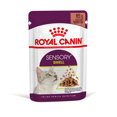 Royal Canin Sensory Smell in Saus Kattenvoer - 48 x 85 g - natvoer katten