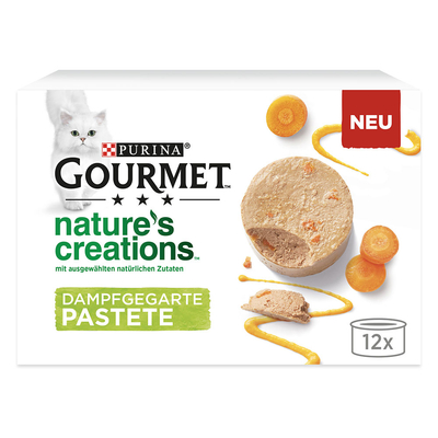 12x85g Nature's Creations Paté Zalm & Groene Bonen Gourmet Kattenvoer Nat - natvoer katten