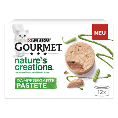 12x85g Nature's Creations Paté Kip & Wortel Gourmet Kattenvoer Nat - natvoer katten