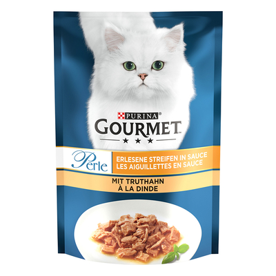 Gourmet Perle Voordeelpakket 26 x 85 g - Kalkoen - natvoer katten