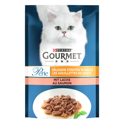 Gourmet Perle Voordeelpakket 26 x 85 g - Zalm - natvoer katten
