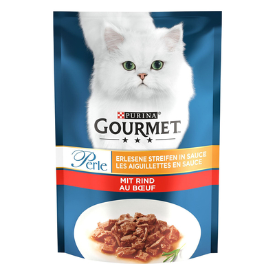 Gourmet Perle Voordeelpakket 26 x 85 g - Rund - natvoer katten