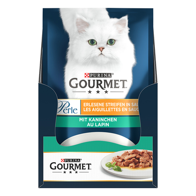 Gourmet Perle Voordeelpakket 26 x 85 g - Konijn - natvoer katten