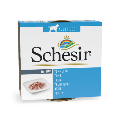 Schesir Tonijn 6 x 150 gram - natvoer honden