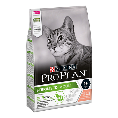 Pro Plan Sterilised Adult Vital Functions - Katten Droogvoer - Zalm - 3 kg