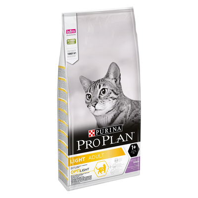 2x10kg Light Adult Optilight Rijk aan Kalkoen Pro Plan Kattenvoer - kattenbrokken