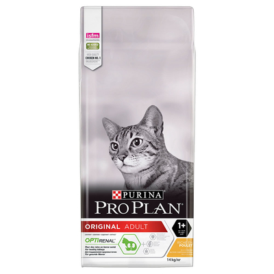 Purina Pro Plan Original Adult Renal Plus - Rijk aan Kip - Dubbelpak 2 x 14 kg - kattenbrokken