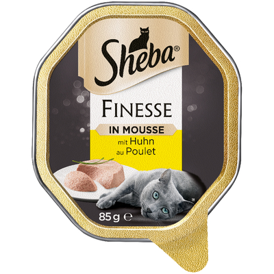 Sheba Kuipjes 22 x 85 g - Mouse met Kip - natvoer katten