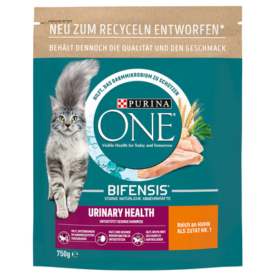 Purina ONE Urinary Health met kip - 750 g - kattenbrokken