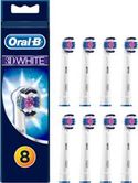 Oral-B 3D White  opzetborstels - 8 stuks