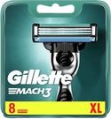 Gillette Mach 3 scheermesjes - 8 stuks