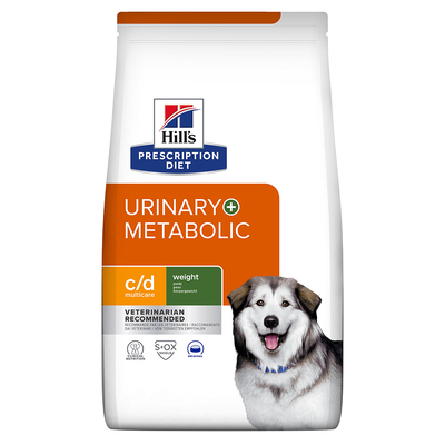 2x12kg c/d Multicare Urinary Care + Metabolic Hill's Prescription Diet Hondenvoer - hondenbrokken