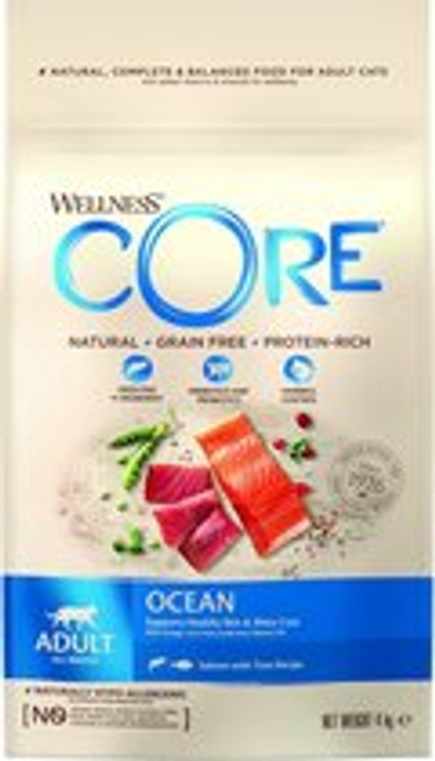 Wellness Core Kattenvoer Original Zalm - Tonijn 4 kg - kattenbrokken
