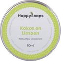 HappySoaps Deodorant - Kokos & Limoen - 50 ml