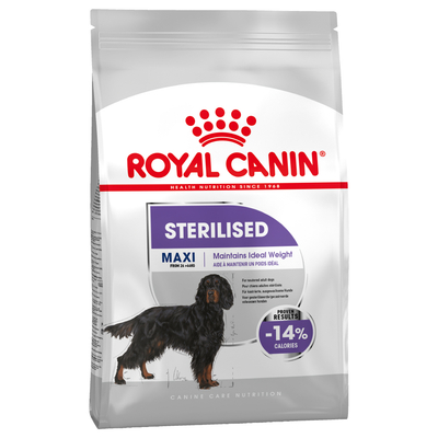 2x12kg Sterilised Maxi Royal Canin Hondenvoer - hondenbrokken