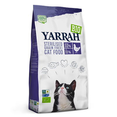 Yarrah Biol Kattenvoer Sterilised 700 gr