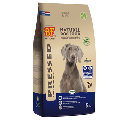 Biofood Geperst Lam/Rijst Premium 13,5kg - hondenbrokken