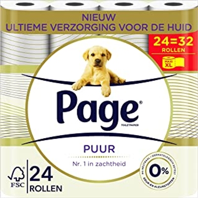 Page Puur 3-laags toiletpapier - 24 rollen