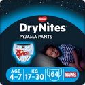 Huggies DryNites Pyjama Pants jongens 4-7 jaar - 64 stuks